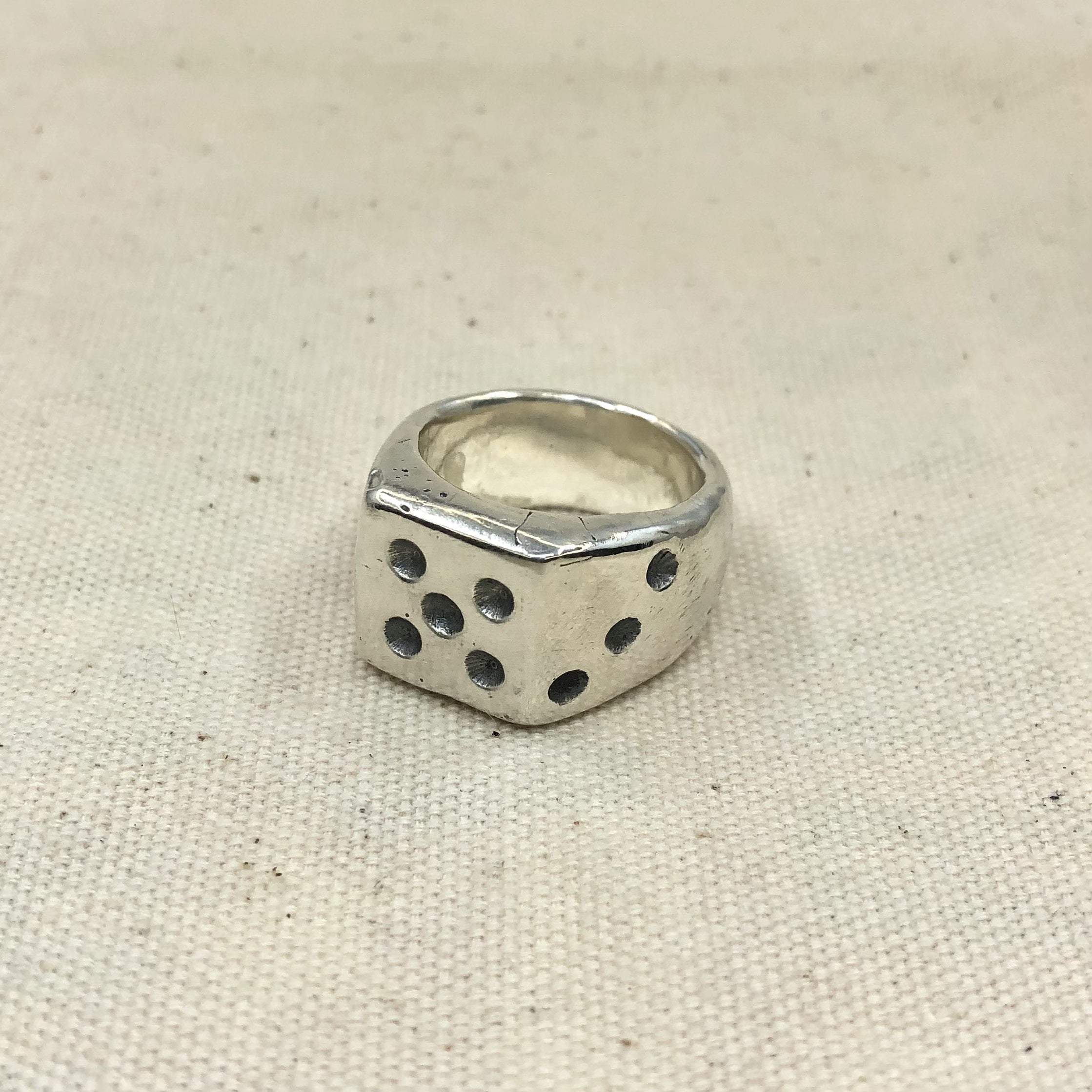 Dice Signet Ring