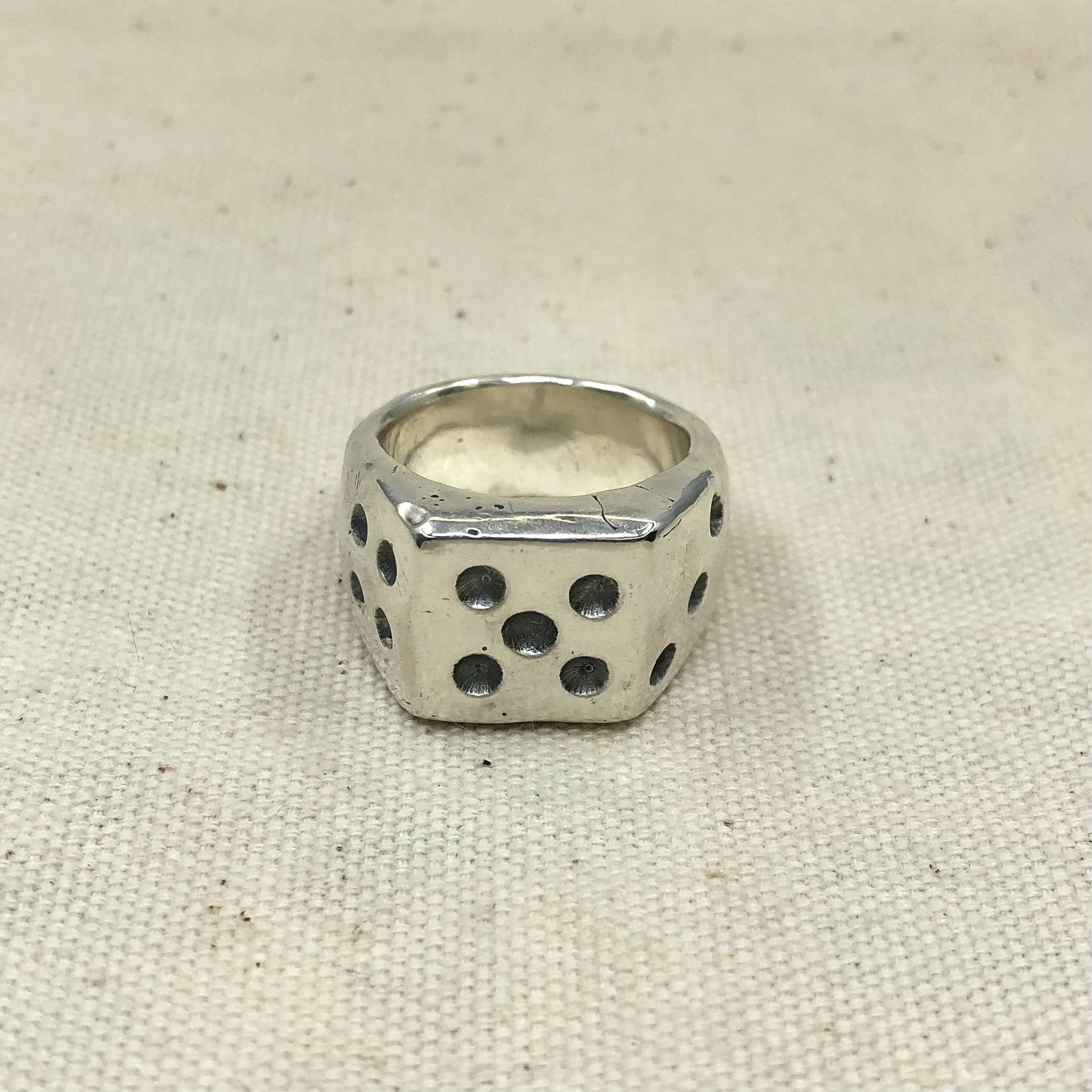 Dice Signet Ring