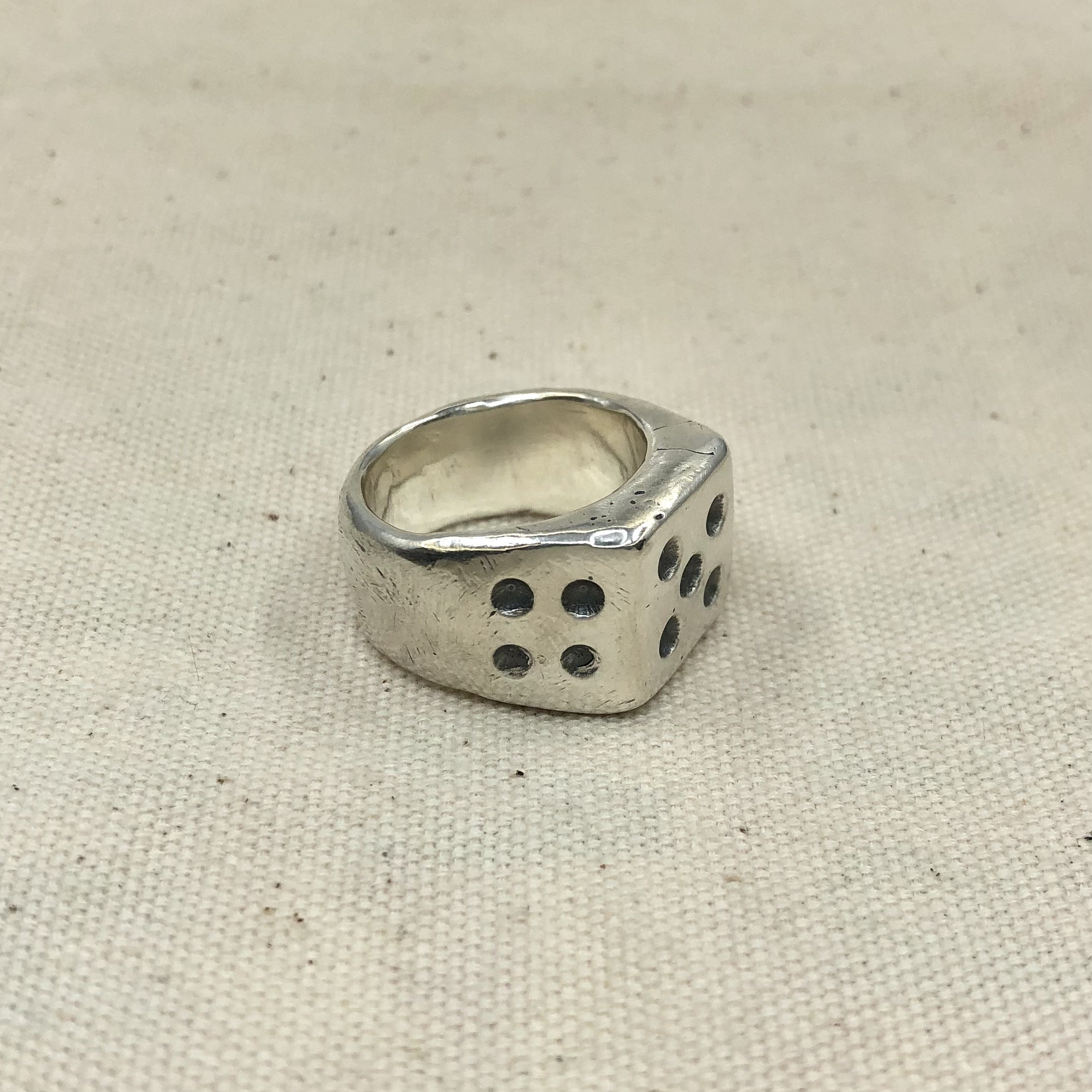 Dice Signet Ring