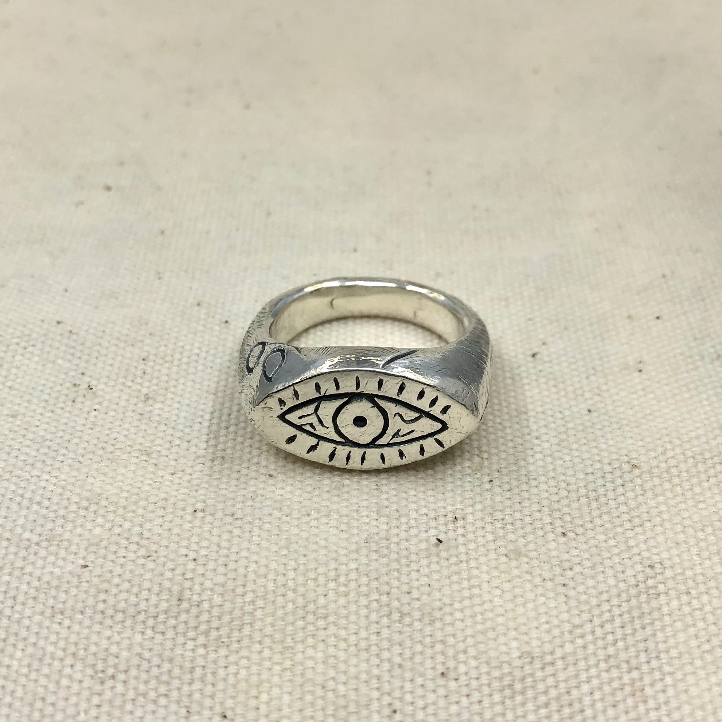 Eye Signet Ring