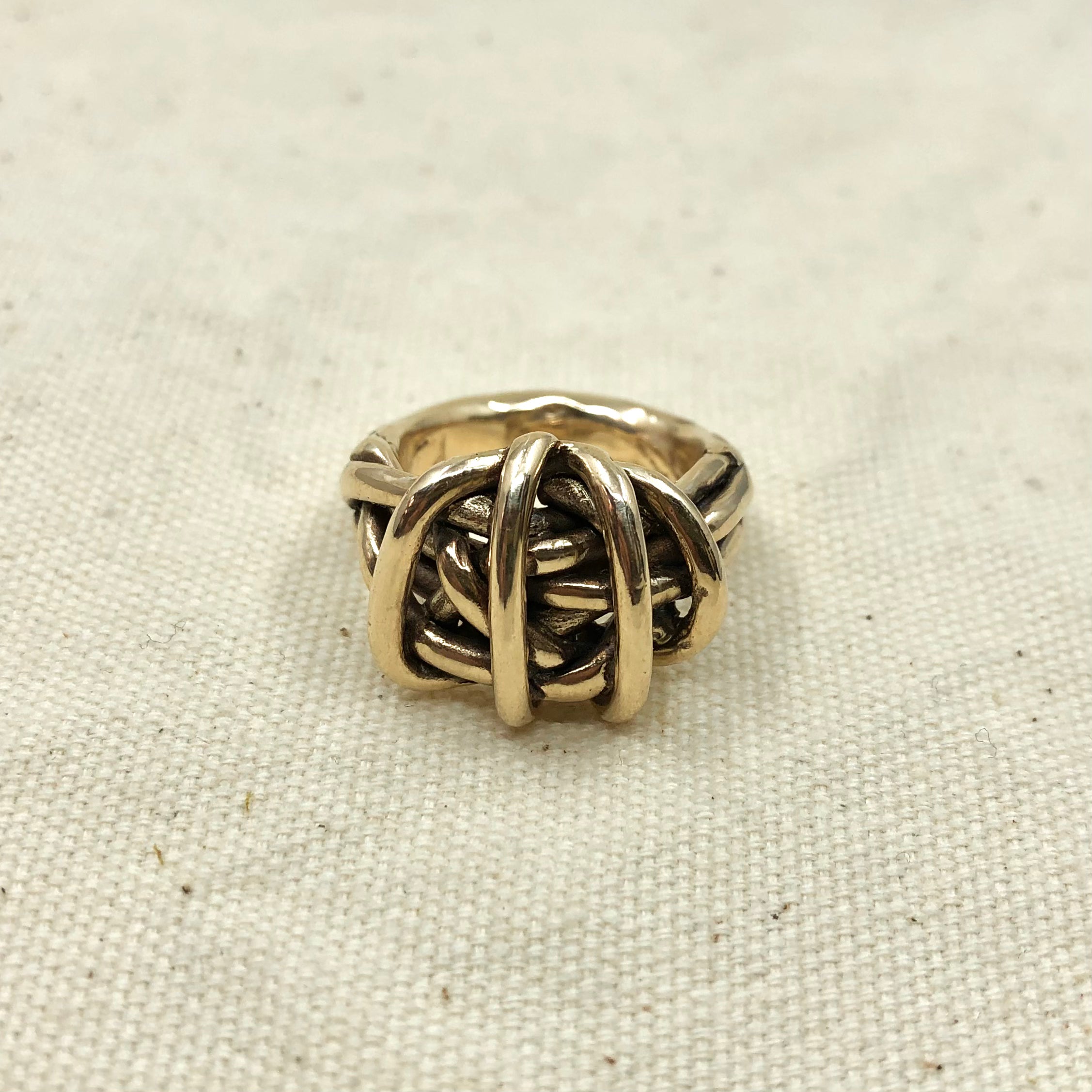 Gold Wire Ring