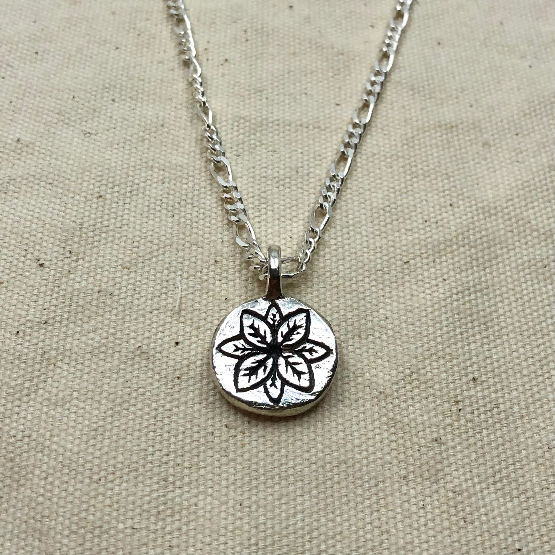 Mandala Flower Necklace