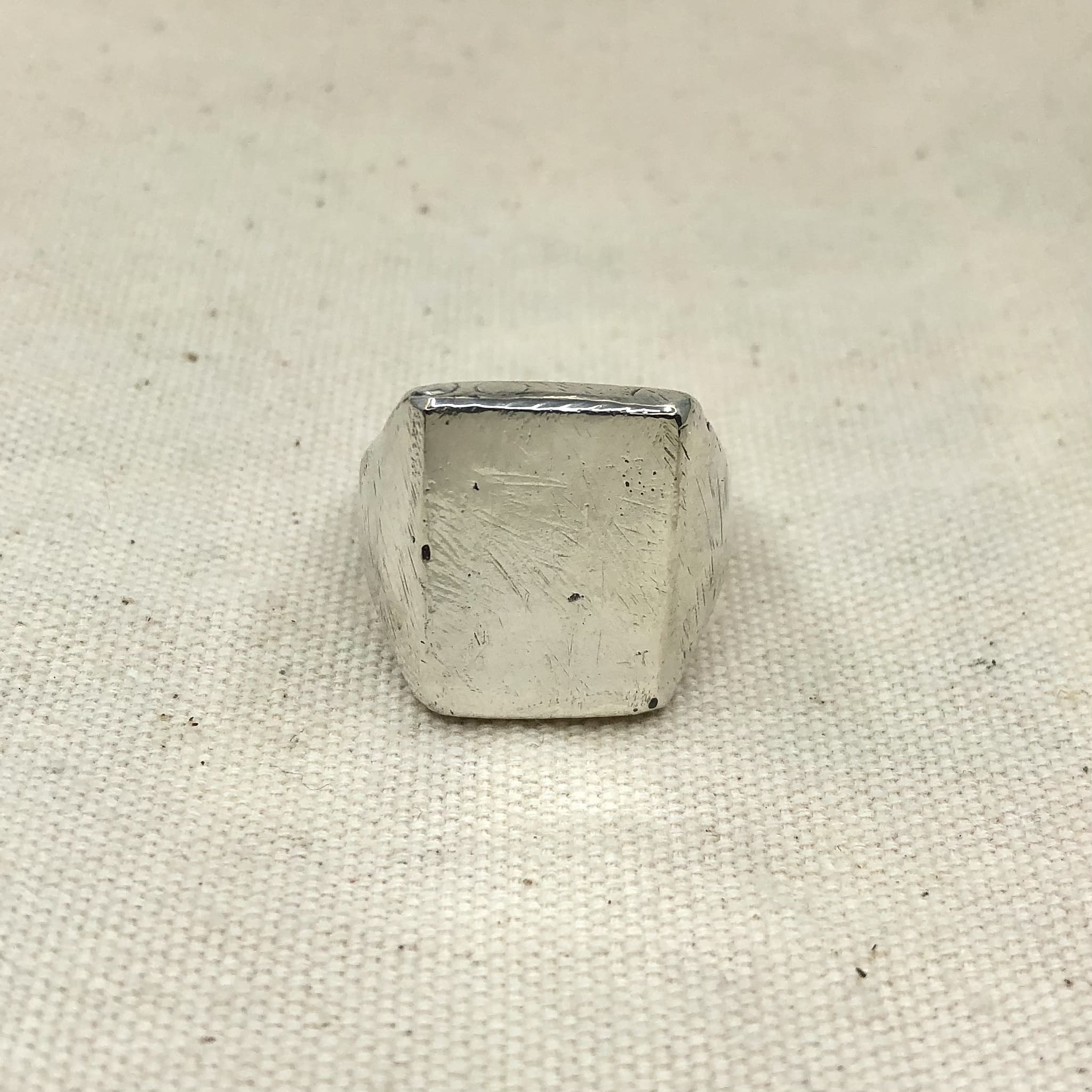 Rectangle Signet Ring