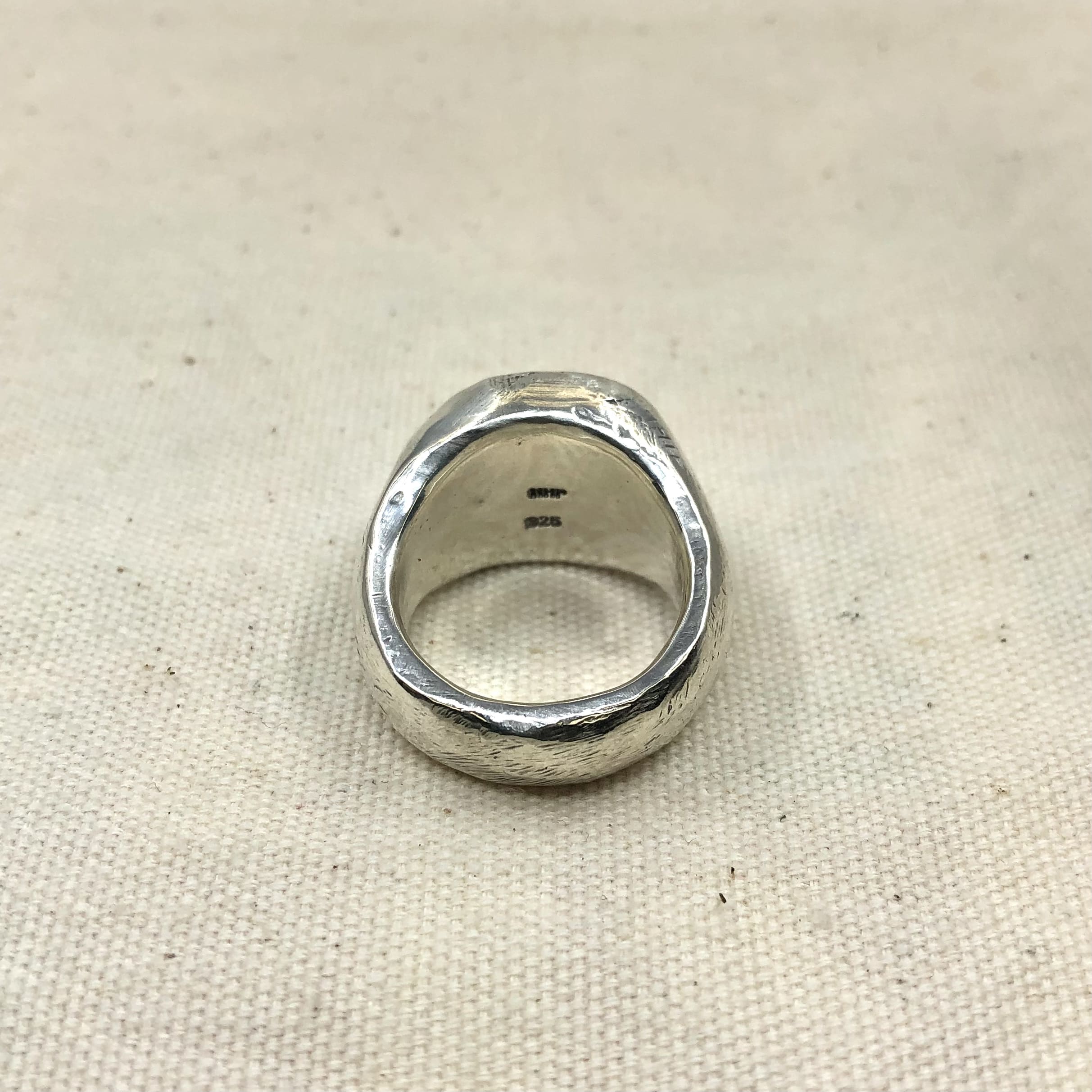 Round Signet Ring