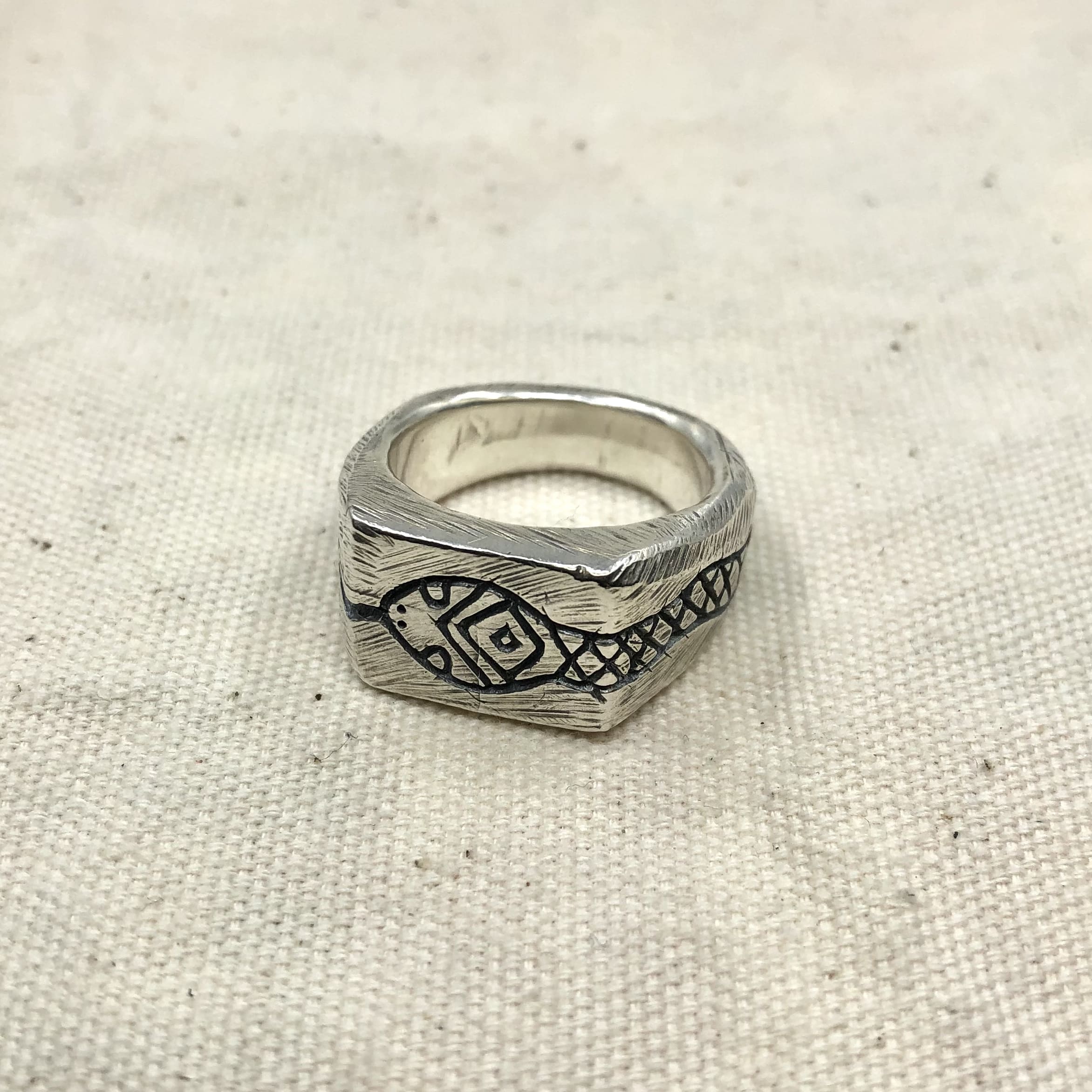 Slither Signet Ring