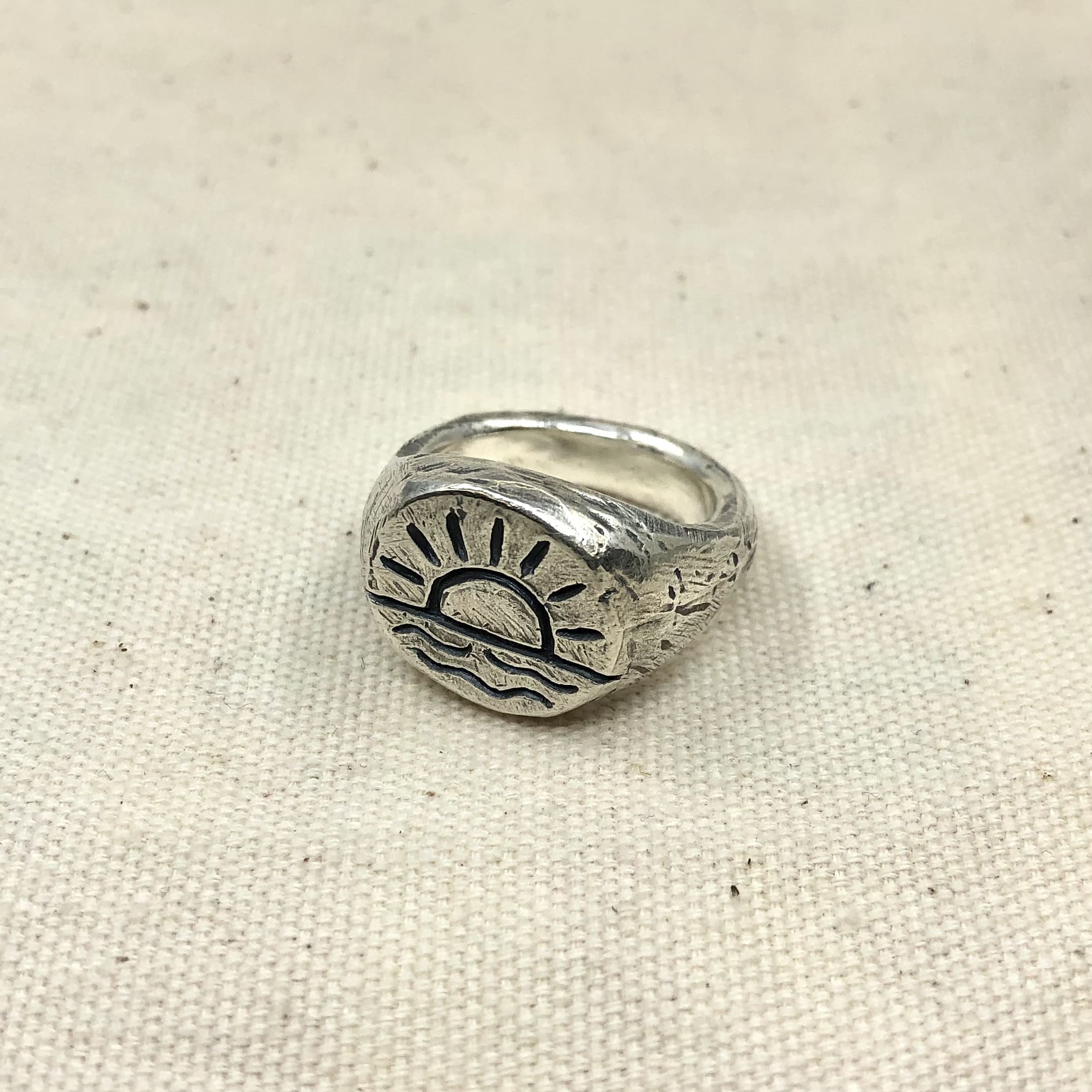 Sunset Signet Ring