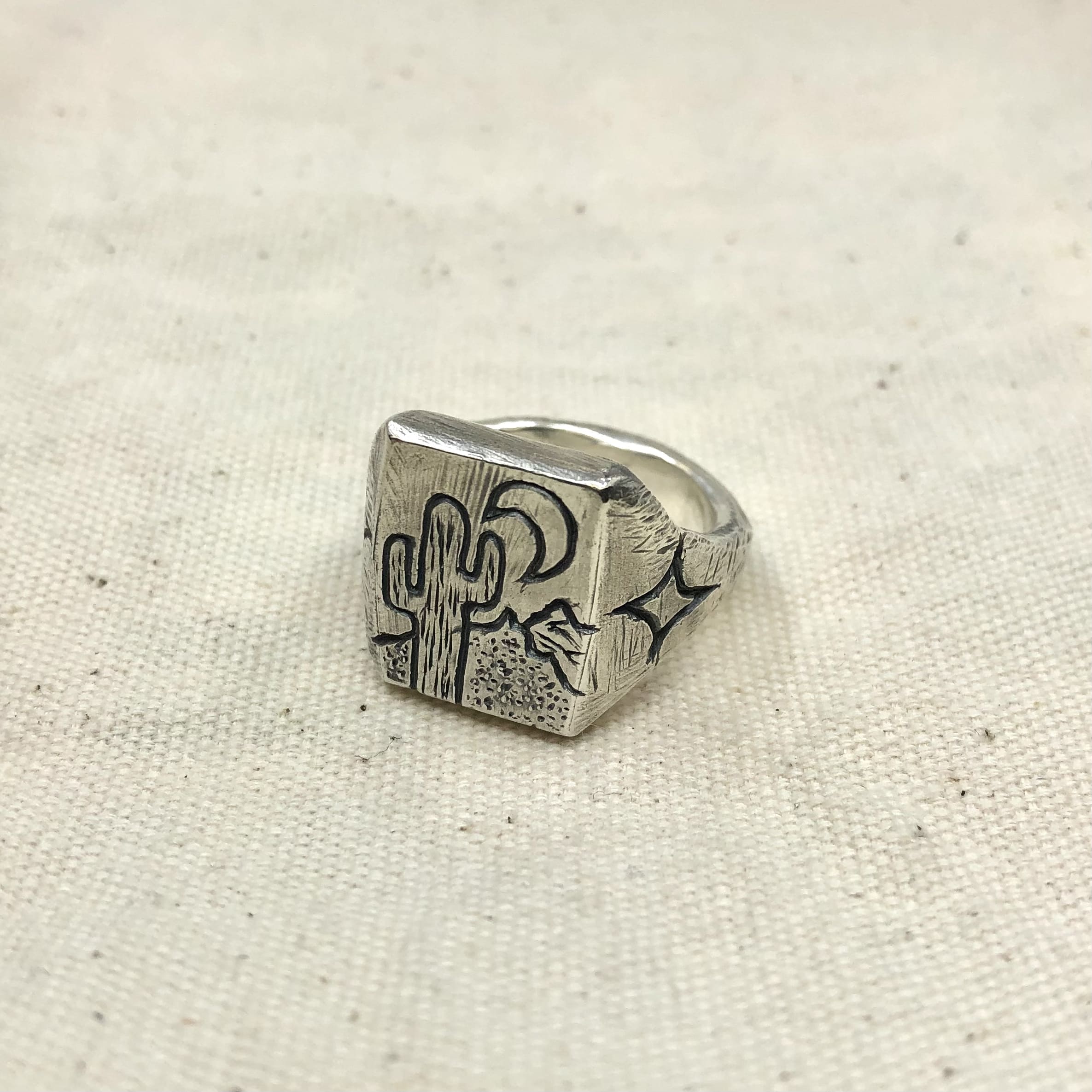 Wild West Signet Ring